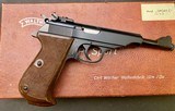 LIKE NEW IN BOX WALTHER PP SPORT C 22LR TARGET PISTOL - 1 of 8