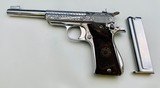 FACTORY ENGRAVED NICKEL STAR MODEL F SPORT 22LR PISTOL - NICE! - 4 of 8