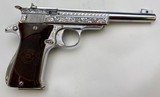 FACTORY ENGRAVED NICKEL STAR MODEL F SPORT 22LR PISTOL - NICE! - 3 of 8