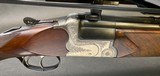 RENATO GAMBA COMBINATION GUN 12GA X 6.5x57 W/ CLAW MOUNT ZEISS SCOPE - 6 of 14