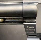 KORTH
"NATIONAL STANDARD" REVOLVER 357 MAGNUM - NEW IN CASE - GERMAN PERFECTION - 4 of 8