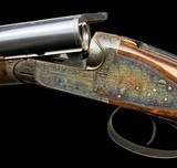 RIGBY DOUBLE RIFLE - 303 BRIT - 1897 - MAHARAJA OF ALWAR - OAK & LEATHER CASE - FACTORY LETTER - 1 of 15