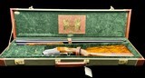 PERUGIN & VISINI 20GA - EXQUISITE GAME AND VOLUMPTUOS WOMAN TOMASONI ENGRAVED - BEAUTIFUL GUN - CASED - 1 of 10
