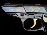 WALTHER P5 100 JAHRE YEAR 1886-1996 PRESENTATION 9MM PISTOL - #177- IN OAK LEAF ACORN CARVED BOX - RARE GUN! - 3 of 10