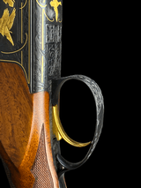 SPECTACULAR BROWNING B25 MIDAS 3 BBL SET - 410 - 28 - 20GA - EXHIBITION WOOD - LIKE NEW - BELGIUM - CASED - 5 of 13