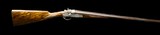 EXQUISITE ABBIATICO SALVINELLI SIDELOCK 28GA SINGLE TRIGGER SELF-COCKING HAMMER GAME GUN - DELICATE SCROLL ENGRAVED - BEAUTIFUL GUN - 6 of 14