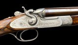 EXQUISITE ABBIATICO SALVINELLI SIDELOCK 28GA SINGLE TRIGGER SELF-COCKING HAMMER GAME GUN - DELICATE SCROLL ENGRAVED - BEAUTIFUL GUN - 1 of 14