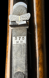 DUMOULIN & FILS TAKE-DOWN SAFARI RIFLE - 375 H&H - BEAUTIFUL BULINO GAME SCENE ENGRAVED - THE PERFECT SAFARI RIFLE - 5 of 11