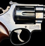 MINTY SMITH & WESSON 25-4 TARGET HAMMER & TRIGGER - BEAUTIFUL WALNUT GRIPS 45 COLT CTG - 3 of 10