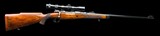 DESIRABLE HOLLAND & HOLLAND 244 MAGNUM RIFLE W/ QUICK DETACHABLE MOUNTS - 1 of 12