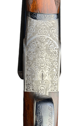 PIOTTI SIDELOCK GAME GUN - 12GA - FULLY FLORAL BOUQUETS &
SCROLL ENGRAVED
- SINGLE TRIGGER -
NICE GUN - 5 of 12