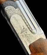 FANTASTIC PERAZZI SC3 410 GAME GUN - GAME SCENE ENGRAVED - CASED - LOOK! - 1 of 13