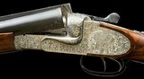 MAGNIFICENT HAMBRUSCH 470 DOUBLE RIFLE - PROFESSIONAL HUNTER - FANTASTIC ENGRAVING - 3 of 15