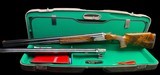 PERAZZI MX8 SCO GAME SCENE ENGRAVED SHOTGUN - 2BBL SET 12GA & 20GACASED W/ ACCESSORIES - 14 of 15