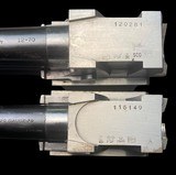 PERAZZI MX8 SCO GAME SCENE ENGRAVED SHOTGUN - 2BBL SET 12GA & 20GACASED W/ ACCESSORIES - 13 of 15