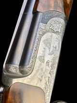 PERAZZI MX8 SCO GAME SCENE ENGRAVED SHOTGUN - 2BBL SET 12GA & 20GACASED W/ ACCESSORIES - 2 of 15