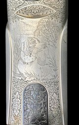 PERAZZI MX8 SCO GAME SCENE ENGRAVED SHOTGUN - 2BBL SET 12GA & 20GACASED W/ ACCESSORIES - 4 of 15