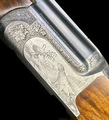PERAZZI MX8 SCO GAME SCENE ENGRAVED SHOTGUN - 2BBL SET 12GA & 20GACASED W/ ACCESSORIES - 1 of 15