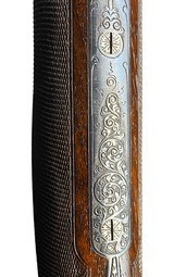 CLASSIC MERKEL 303E GAME SCENE ENGRAVED SUPERLIGHT HAND-DETACHABLE SIDELOCK GAME GUN W/ SINGLE TRIGGER - 10 of 15