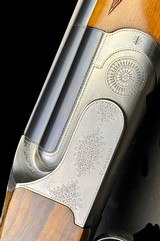 ELEGANT FAMARS ABBIATICO SALVINELLI 20GA - EXCALIBUR O/U-REMOVABLE TRIGGERPLATE ACTION - DASSA ENGRAVED - EXHIBITION WOOD - CASE - 1 of 13