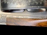 ELEGANT FAMARS ABBIATICO SALVINELLI 20GA - EXCALIBUR O/U-REMOVABLE TRIGGERPLATE ACTION - DASSA ENGRAVED - EXHIBITION WOOD - CASE - 11 of 13