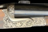 PERUGINI & VISINI DELUXE SAFARI DOUBLE RIFLE - 470 NITRO - GRECO ENGRAVED W/ SCHMIDT BENDER ILLUMINATED SCOPE. -
CASED - 5 of 15