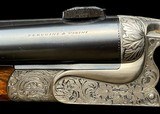 PERUGINI & VISINI DELUXE SAFARI DOUBLE RIFLE - 470 NITRO - GRECO ENGRAVED W/ SCHMIDT BENDER ILLUMINATED SCOPE. -
CASED - 4 of 15