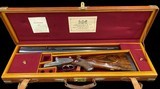 STUNNING DANIEL FRASER SCOTLAND600 NITRO DOUBLE RIFLE - CREATIVE ARTS ENGRAVED - BEAUTIFUL AND RARE - CASED - 15 of 15