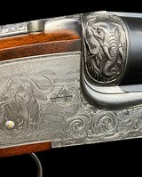 STUNNING DANIEL FRASER SCOTLAND600 NITRO DOUBLE RIFLE - CREATIVE ARTS ENGRAVED - BEAUTIFUL AND RARE - CASED - 6 of 15