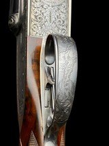 STUNNING DANIEL FRASER SCOTLAND600 NITRO DOUBLE RIFLE - CREATIVE ARTS ENGRAVED - BEAUTIFUL AND RARE - CASED - 7 of 15