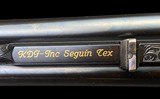 EXHIBITION GRADE H. DIRNBERGER DOUBLE RIFLE - 458 WIN MAG - PROFUSELY DEEP CHISEL ENGRAVED W/ 9 SOLID GOLD BIG GAME ANIMALS - FERLACH ART - 12 of 14