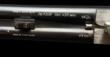 EXHIBITION GRADE H. DIRNBERGER DOUBLE RIFLE - 458 WIN MAG - PROFUSELY DEEP CHISEL ENGRAVED W/ 9 SOLID GOLD BIG GAME ANIMALS - FERLACH ART - 14 of 14