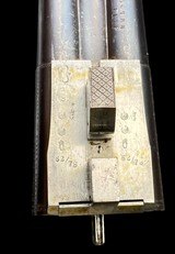 JP SAUER SIDELOCK DOUBLE RIFLE - 43 MAUSER CAL 0R 11MM X 60MM - RARE LITTLE RIFLE - 4 of 15