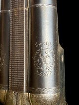 JP SAUER SIDELOCK DOUBLE RIFLE - 43 MAUSER CAL 0R 11MM X 60MM - RARE LITTLE RIFLE - 10 of 15