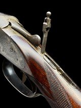 JP SAUER SIDELOCK DOUBLE RIFLE - 43 MAUSER CAL 0R 11MM X 60MM - RARE LITTLE RIFLE - 3 of 15