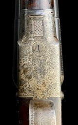 JP SAUER SIDELOCK DOUBLE RIFLE - 43 MAUSER CAL 0R 11MM X 60MM - RARE LITTLE RIFLE - 12 of 15