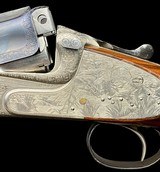 DELUXE 3BBL SETAYA MODEL 37 O/U GAME SCENE AND HAND-DETACHABLE SIDELOCK - CASED - OLYMPIC SHOOTER'S PERSONAL GUN - 1 of 14