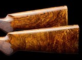 BERETTA MATCHED PAIR 20GA -687 SILVER PIGEON III W/ SPECIAL ORDER DELUXE WOOD - 29.5