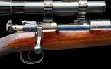 JOHN RIGBY 275 HIGH VELOCITY RIFLE - HOLLAND & HOLLAND SCOPE QUICK DETACH MOUNTS - RIGBY PEEP -
BEAUTIFUL CLASSIC RIFLE - 3 of 14