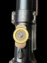 JOHN RIGBY 275 HIGH VELOCITY RIFLE - HOLLAND & HOLLAND SCOPE QUICK DETACH MOUNTS - RIGBY PEEP -
BEAUTIFUL CLASSIC RIFLE - 12 of 14