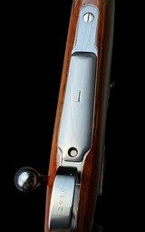 JOHN RIGBY 275 HIGH VELOCITY RIFLE - HOLLAND & HOLLAND SCOPE QUICK DETACH MOUNTS - RIGBY PEEP -
BEAUTIFUL CLASSIC RIFLE - 7 of 14