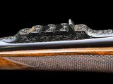 SPECTACULAR DELUXE WESTLEY RICHARDS 300 WIN MAG BOLT RIFLE W/ 30MM SWING MOUNTS - LEATHER CASED - 8 of 14