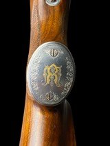 LTD EDITION 1 OF 100 DELUXE MAUSER 416 RIGBY MAGNUM DOUBLE SQUARE BRIDGE RIFLE - 30MM RINGS - RARE GUN - 16 of 16
