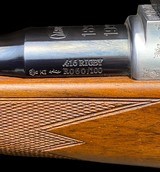 LTD EDITION 1 OF 100 DELUXE MAUSER 416 RIGBY MAGNUM DOUBLE SQUARE BRIDGE RIFLE - 30MM RINGS - RARE GUN - 8 of 16