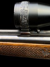 MERKEL DRILLING - 16GA x 16GA x 9.3x74r W/ SCHMIDT BENDER CLAW MOUNT SCOPE - LIKE-NEW - BEAUTIFUL GUN - GREAT CALIBER / GA COMBO - 9 of 15