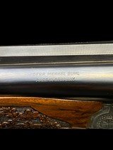 MERKEL DRILLING - 16GA x 16GA x 9.3x74r W/ SCHMIDT BENDER CLAW MOUNT SCOPE - LIKE-NEW - BEAUTIFUL GUN - GREAT CALIBER / GA COMBO - 5 of 15