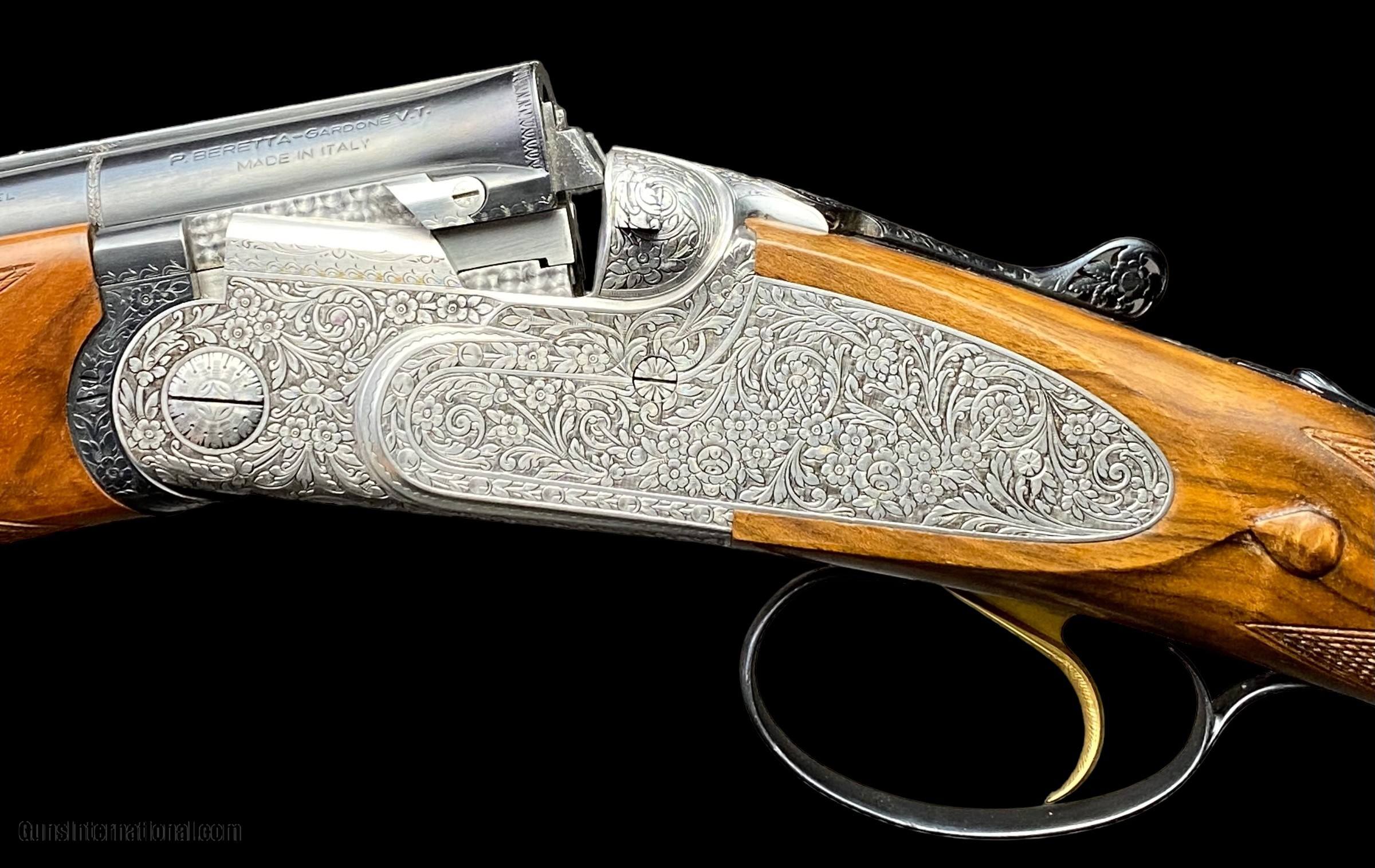 STUNNING AND RARE BERETTA AS20-EELL 20GA GAME GUN - FULL COVERAGE ...