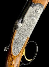 STUNNING AND RARE BERETTA AS20-EELL 20GA GAME GUN - FULL COVERAGE ENGRAVING BY CONSOLI - MFG 1962 - ONLY 20 EVER MADE! - 3 of 12