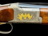 BROWNING GRADE VI 410 SHOTGUN - BEAUTIFUL WOOD - EXCELLENT OVERALL - GOLD GAME SCENE ENRGAVED - 3 of 12