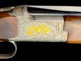 BROWNING GRADE VI 410 SHOTGUN - BEAUTIFUL WOOD - EXCELLENT OVERALL - GOLD GAME SCENE ENRGAVED - 8 of 12